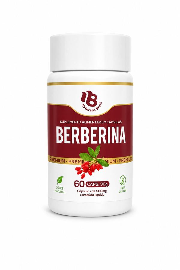 Berberina 60 Cápsulas (500mg)